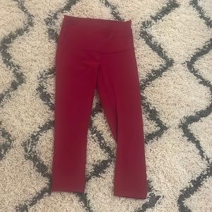 Magenta Lululemon leggings